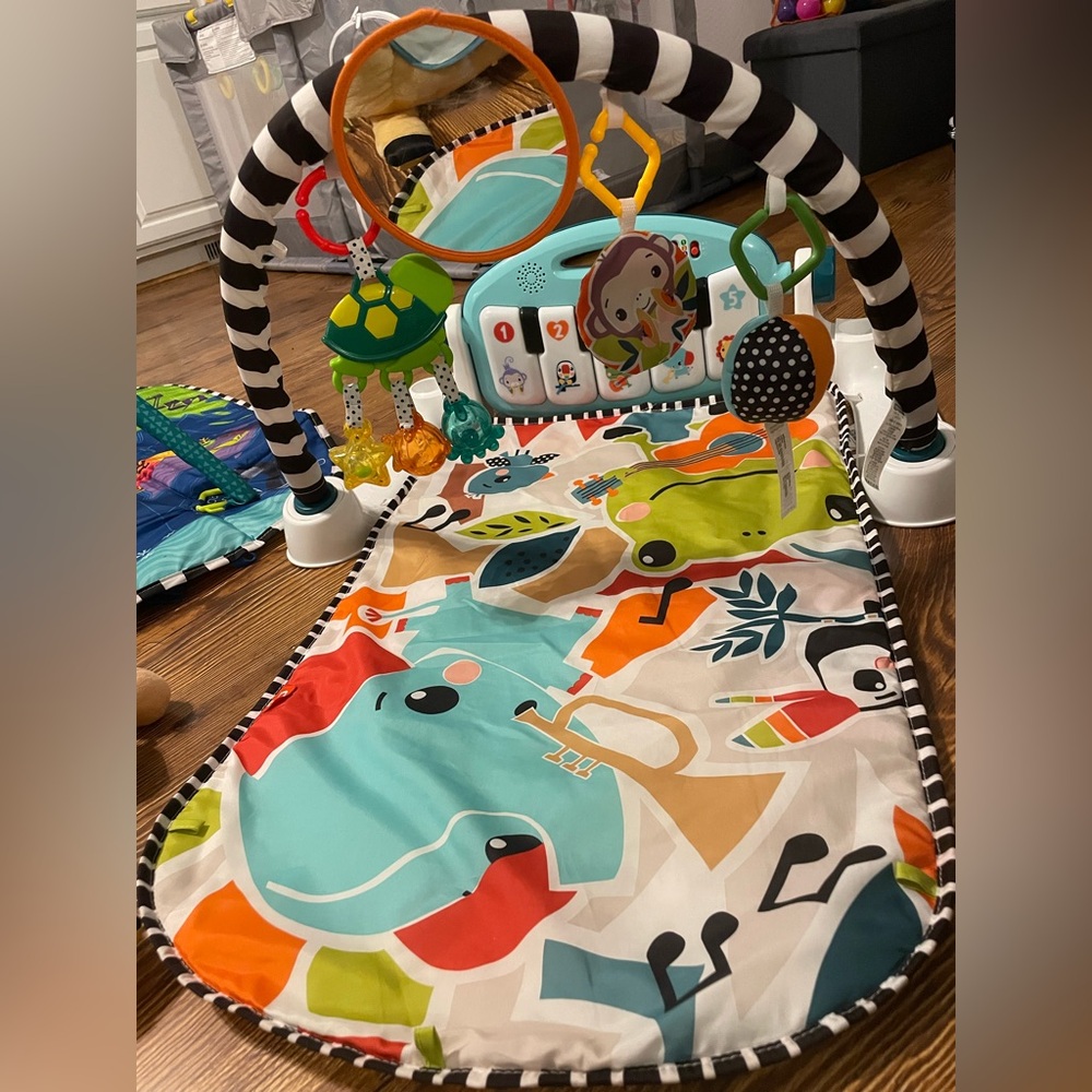 Baby Kick & Play with Toys